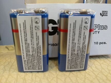 Крона 9V GP Supercell