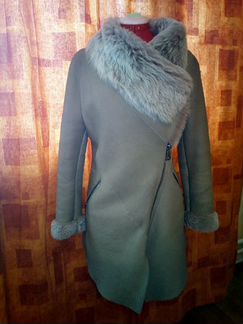 Дубленка из овчины с отделкой тосканой
