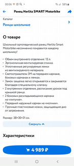 Рюкзак школьный Нerlitz