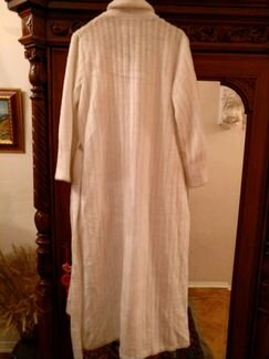 Винтажный 1983г(новый ) Халат женский иск.мех США
