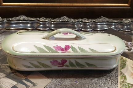 Шкатулка для зубных щеток. Кузнецов.Россия до 1917