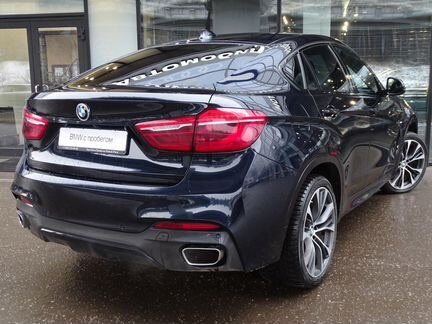 BMW X6 3.0 AT, 2017, 107 641 км