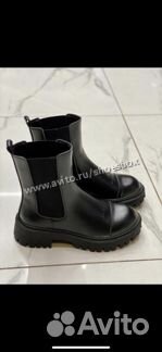 Ботинки кожаные баленсиага осенние