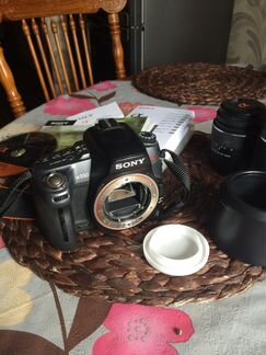 Фотоаппарат Sony a550 dslr + два объектива. В пода