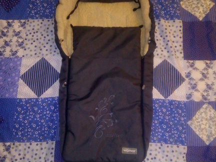 Конверт в коляску из овчины