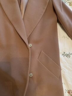 Пальто dream white цвета camel