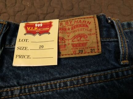 Новые джинсы V.I.P. by harn, размер W29L31