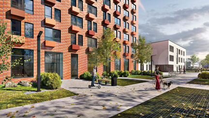2-к квартира, 62 м², 6/24 эт.
