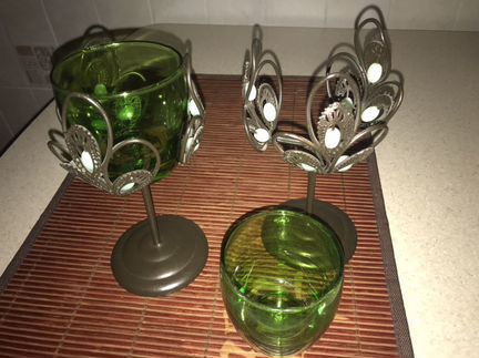 Бокалы декоративные