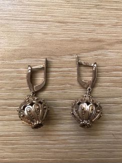 Серебряные серьги