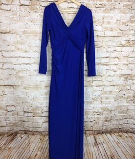Ralph Lauren платье макси вечернее 44-46 синее