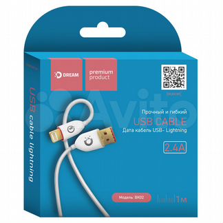 USB-Cable Dream BK02 Lightning to USB Cable Apple