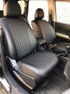 Модельные чехлы Ниссан Икстрейл из экокожи