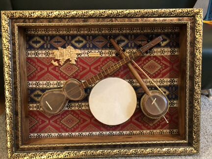 Картина Сувенир Музыкальные инструменты Азербайджа