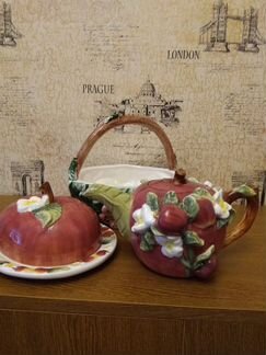 Чайник масленка корзинка