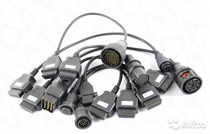 Переходники для диагностики авто OBD2 газ Ваз и тд