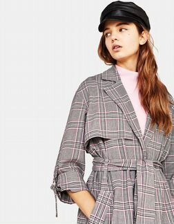 Bershka плащ тренч, 44-48