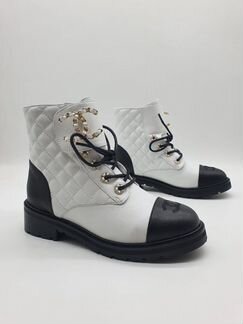 Ботинки кожаные Chanel