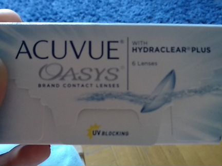 Линзы Acuvue Oasys