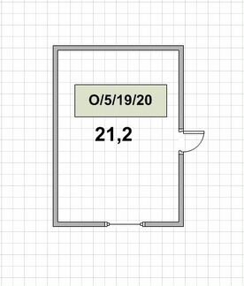 Офисное помещение, 21.2 м²