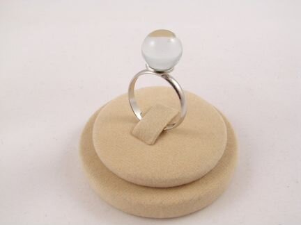 Кольцо Хрустальный шар (11мм)