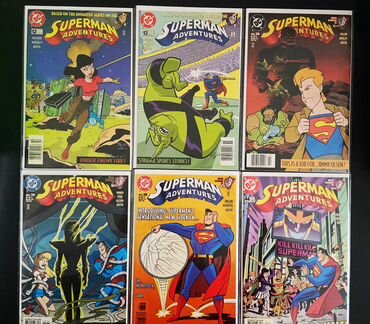 Комиксы Superman Adventures