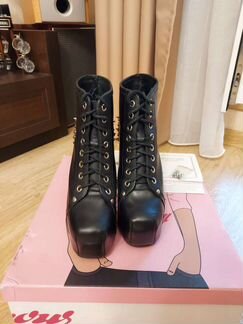 Ботильоны Jeffrey Campbell с шипами оригинал