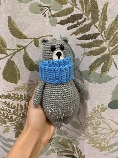 Мишка (амигуруми) вязаный новый