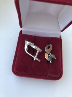 Серебряные серьги