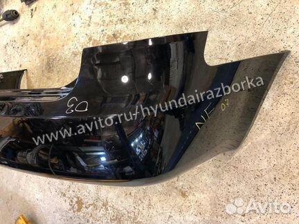 Бампер задний Hyundai Sonata NF 2006 год