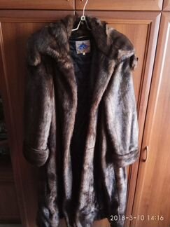 Шуба из искусственного меха