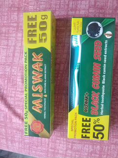 Зубная паста Miswak Dabur Дубаи