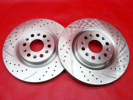 Cadillac XT5 тормозные диски перфорированные