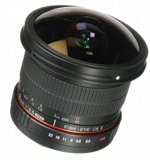 Samyang 8mm f/3.5 Fish-eye CS II Canon EF Новый