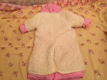 Комбинезон трансформер зимний для девочки р74