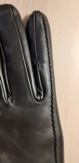 Мужские кожаные перчатки на овчине (Венгрия)