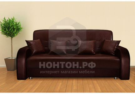 Диван Престиж коричневый