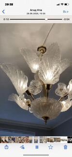 Люстра Италия муранское стекло