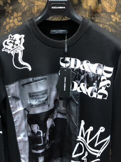 D and G кофта с мотивами Sicilia