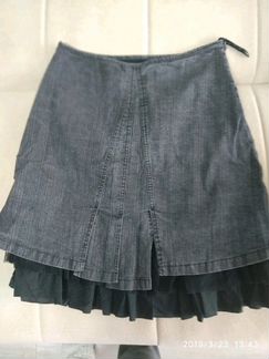Юбка джинсовая