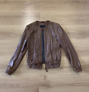 Куртка из натуральной кожи Massimo Dutti