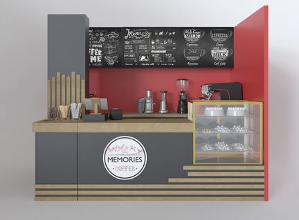 Кофейные стойки, Мебель для Кафе, барные стойки