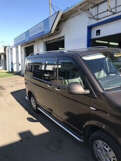 Рейлинги Volkswagen T5 серебро