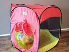 Детская палатка с шариками