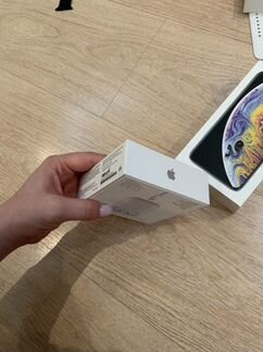 Коробка от iPhone xs white 256 gb