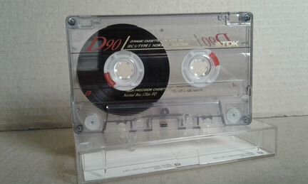 Аудиокассета TDK D90 с записью