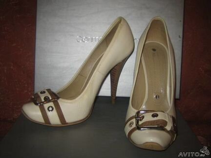 Туфли Gianmarco Lorenzi Италия кожа 38 размер