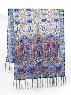 Женские шерстяные шарфы палантины