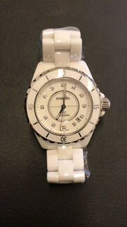 Часы Chanel J12 с бриллиантами