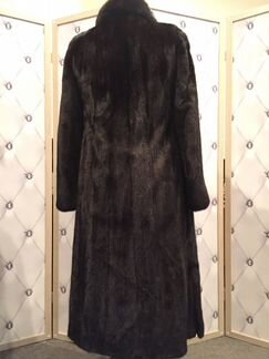 Длинная норковая шуба 46-48